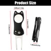 zuylikxy 2-Pack Golf Divot Repair Tool with Magnetic Ball Marker
