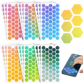 18 Pieces Anxiety Sensory Stickers Fidget Textured Strips Toys Anti Stress Tactile Rough Sensory Strips Adhesives Anxiety Relief for Adults Teens Desk Classroom (5.9 x 4.3 Inch)