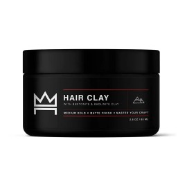 Hair Craft Co. - Pomada De Arcilla (2.8 Onzas), Acabado Mate