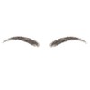 False Eyebrows, HiDoLa 100% Human Hair Artificial Real Hair Handmade