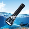 Wurkkos DL40 Dive Torch,Bright Max 5000 Lumen Diving Flashlight Scuba