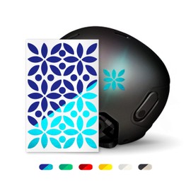 Reflective sticker for bicycle frame, reflector sticker in 6 colours to choose from, decorative and reflective, also for accessories such as helmets, water bottles, child seats, children's balance