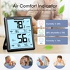 DOQAUS Digital Hygrometer Room Thermometer Indoor, Humidity Meter with Large