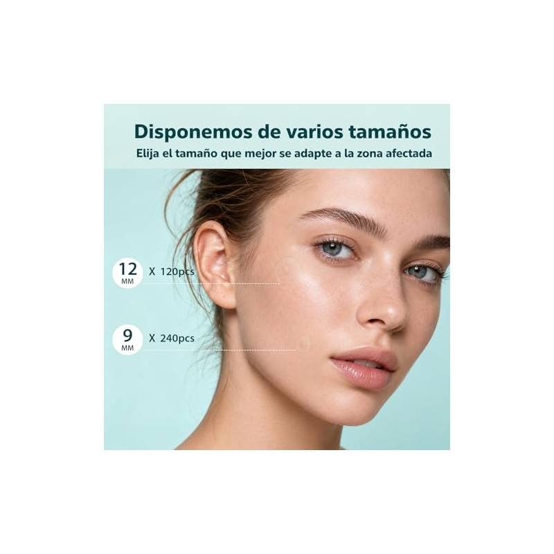 720PCS Parches para Acne, Pimple Patch, Parches para Espinillas, Cubrir