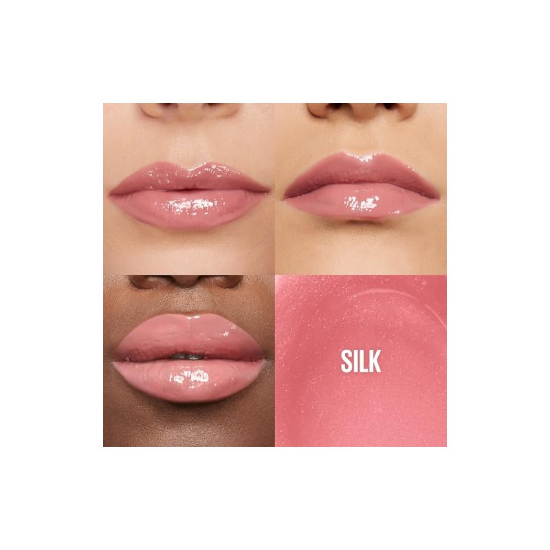 Maybelline Lifter Gloss Lip Gloss Makeup With Hyaluronic Acid, Hydrating,