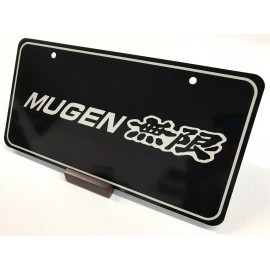 Mugen Power License Plate Insert JDM, S2000, CRX, EG6, TYPE R, NSX, EK9