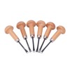 Wood Carving Chisel Set Kit Sculpture Hand Tools Mushroom Handle