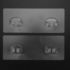 Stainless Steel Bathroom Corner Shelf Shower Shampoo Soap Storage Organizer