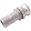 2PCS Aluminum Global Type E Cam and Groove Hose Fitting,