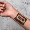 4 x 'Cassette Tape' Temporary Tattoos - Water Resistant, Skin-Safe,