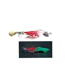 Little Jack HanebiX Blade Tune 25mm/2g #07 CLEAR RED HEAD GLOW