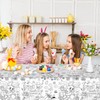 Xinvery 2 x Paper Tablecloth for Colouring Easter, Easter Tablecloth,