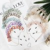 VZXMKA Birthday Headbands for Women - Silver White Queen Rhinestone