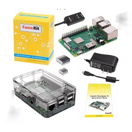 CanaKit Raspberry Pi 3 B+ Wirh Premium Clear Case And 2.5A Power Supply