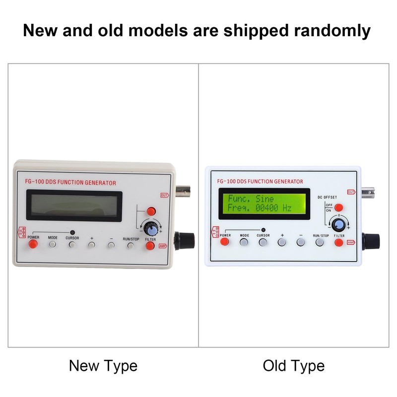 DDS Function Generator High Precision Sine Wave with Filter 1Hz-500KHz