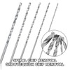 10PCS Long Wood Drill Bits, 150mm Extra Long Drill Bits