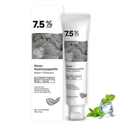 Hydroxyapatite Toothpaste for Advanced Enamel Protection, Gentle and Effective Formula, Fresh Breath, Deep Cleaning Care Toothpaste,Suitable for Sensitive Teeth (1)