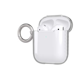 tech21 Pure Clear Case for Apple AirPod 1st and 2nd Generation - Plant-based Case with Germ Fighting Antimicrobial Properties and 12ft Drop Protection (T21-8197)
