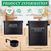Yaocom 2 Pcs Laundry Pod Container with Dryer Sheet Holder