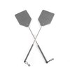 Leather Fly Swatter - Gray - Pack of 1 -