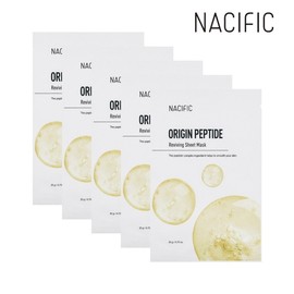 Nessic Origin Peptide Revaving Sheet Mask X5 / 네시픽 오리진 펩타이드 리바이빙 시트 마스크 x5개