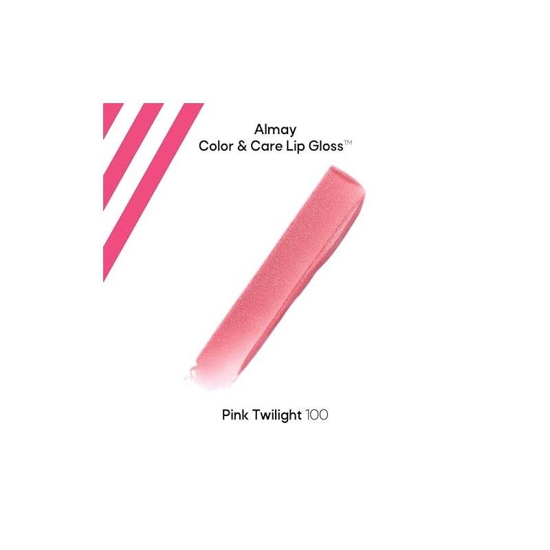 Brillo Labial Almay Color Care Lip Gloss tono Pink Twilight