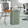 ELPHECO Stainless Steel Office Trash Can Motion Sensor Garbage Can