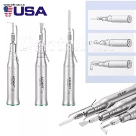 AZDENT 3Style Dental Micro Saw Straight Handpiece Fit E-type Reciprocating Bone Cut - 4:1-S 3° Back & Forth Reciprocation
