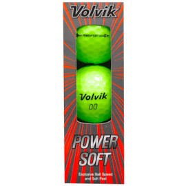 Volvik POWER SOFT ゴルフボール ボルビック パワーソフト 1ダース 12球 USA直輸入品 グリーン