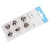 6pcs Silicone Click Sleeve Accessory Protect Ears Washable Sound Amplifier