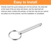 sourcing map 2Pcs 8mmx59mm Quick Release Pins, 316 Stainless Steel