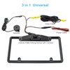 Parking View Camera License Plate Backup Camera, 3 in 1
