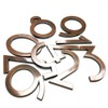 Diggoo 20 Pack Mailbox Numbers 0-9, 2.76 Inch High, Door