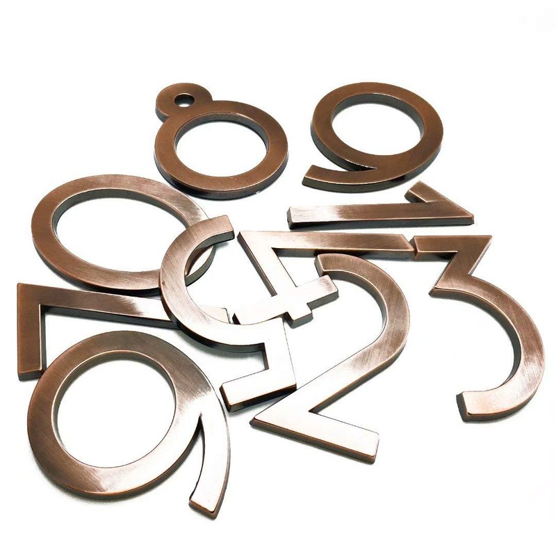 Diggoo 20 Pack Mailbox Numbers 0-9, 2.76 Inch High, Door