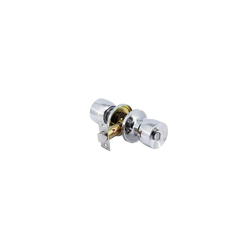 Yale Bathroom KNOB Set Chrome