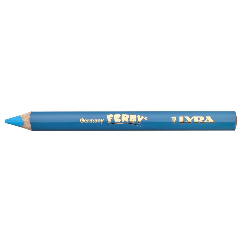 LYRA Ferby Wooden Chunky Coloured Pencils, 18 Pieces in Assorted