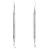 Debbery 2Pcs Blackhead Remover Tool, Threaded Non Slip Design, Stainless