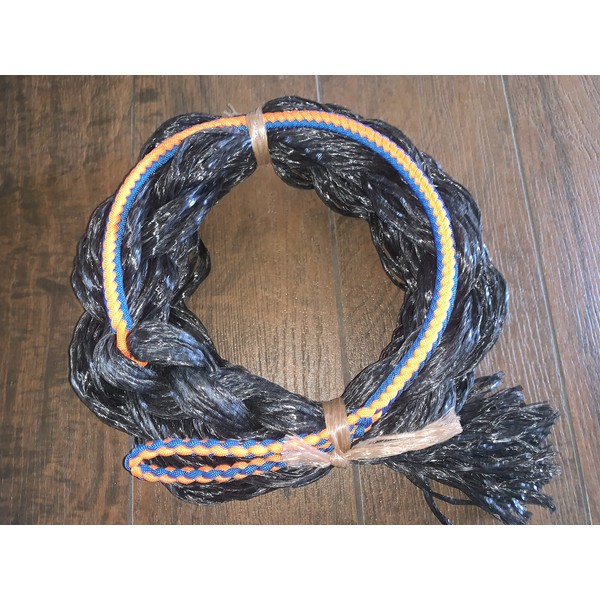 EPT Bull Ropes Adult Saddle Bronc Rein Extra Soft Blue