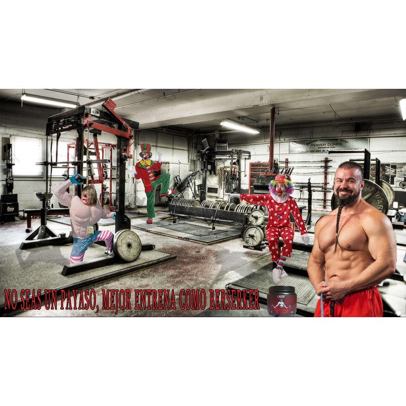 Pre entreno Berserker | energia extrema | Preworkout | 255g