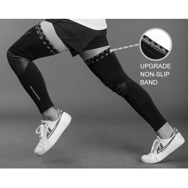 ROCK BROS Cycling Leg Warmers Thermal Long Leg Sleeves for Men Women Legwarmer