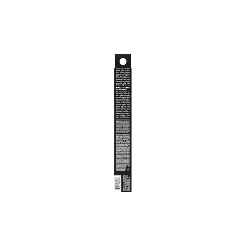 e.l.f. H2O Proof Eyeliner Pen, Felt Tip, Waterproof Liquid Formula,