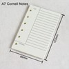 A7 Planner Refill, 3 Pack 135 Sheets/270 Pages Planner Inserts