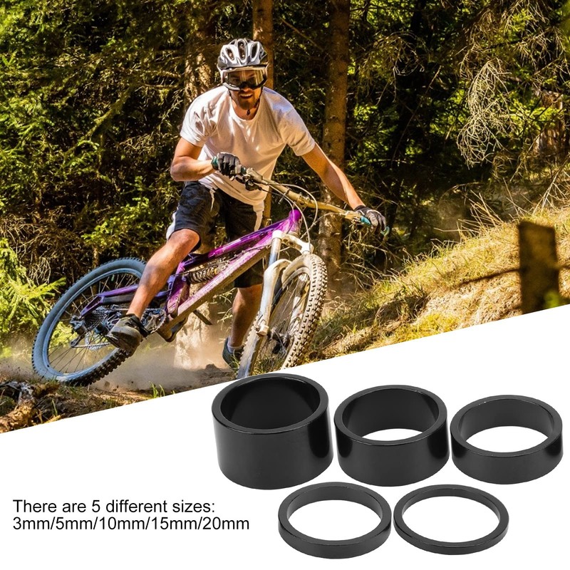 Stem Spacers Fork Washer, Aluminum Headset Spacer Bicycle Front Fork