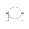 Pastlla 2 Pcs 5.98 Inch Steel Adjustable Pipe Bracket Clamp,