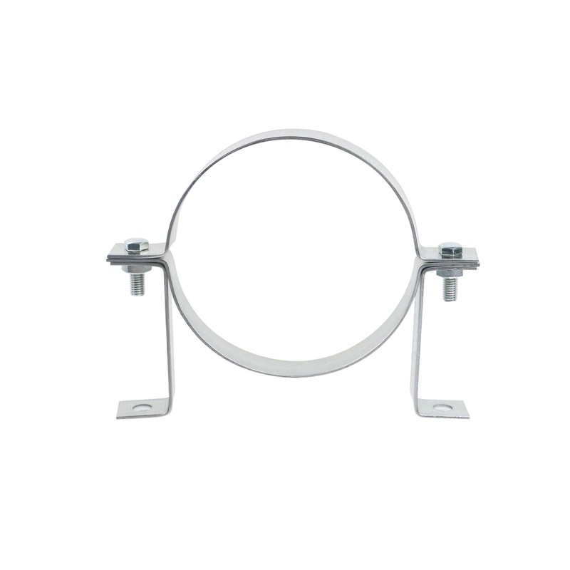 Pastlla 2 Pcs 5.98 Inch Steel Adjustable Pipe Bracket Clamp,
