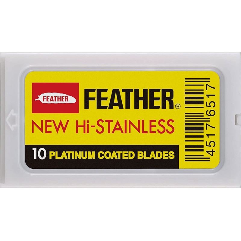 Feather Double Edge Safety Razor Blades 30 Count
