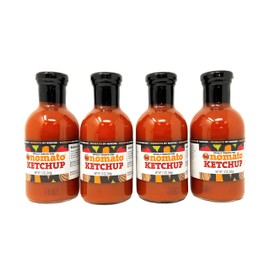 Nomato - 4 Pack of Original Tomato Free Ketchup Sauce (13 oz) - Tomato Free, Gluten Free, Nut Free and Dairy Free (Ketchup, 4 Pack)
