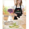 Christmas Aprons for Women with Pockets - Funny Christmas Apron