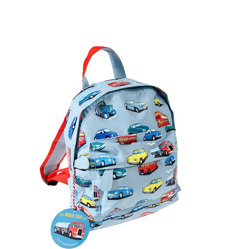 Rex London Road Trip Children's Mini Backpack Light Blue