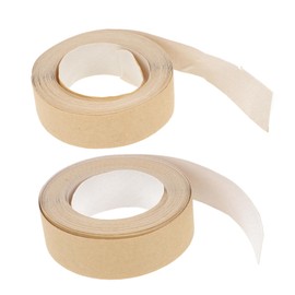 Gadpiparty 2 Roll Lampshade Wrapping Cloth Veneer Edge Banding Lampshade Edge Tape Iron- on Edging Strip Supply Lampshade Trim Cloth Edging Tape Lampshade Accessory Sidebar Herringbone Fabric